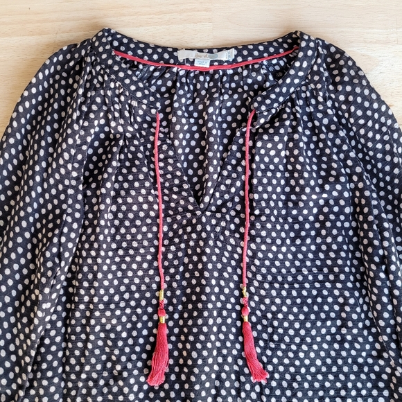 Boden Long Sleeve Boho Top Women's 6 - Picture 4 of 10